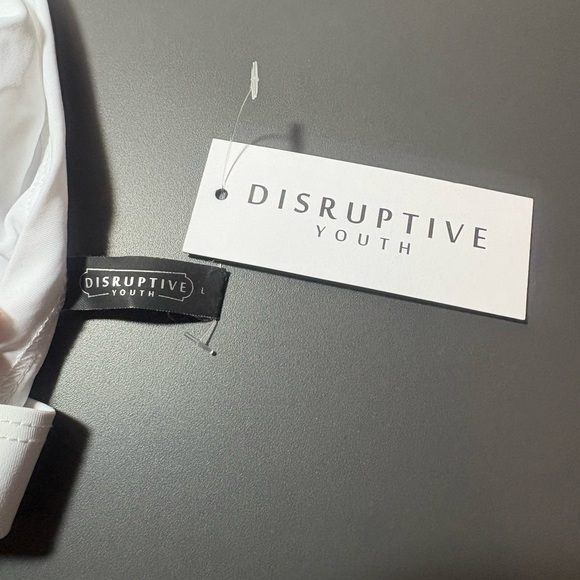 DISRUPTIVE YOUTH White Bikini Top - Picture 8 of 10